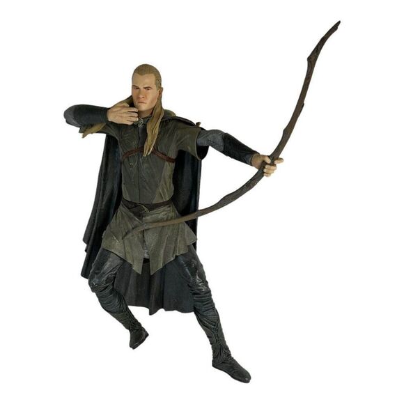 NECA 18 INCH Legolas Action Figure Lord of the Rings Hobbit READ Missing Arrow